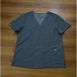 Womens Figs‎ Nursing Medical Work Scrub Top Shirt